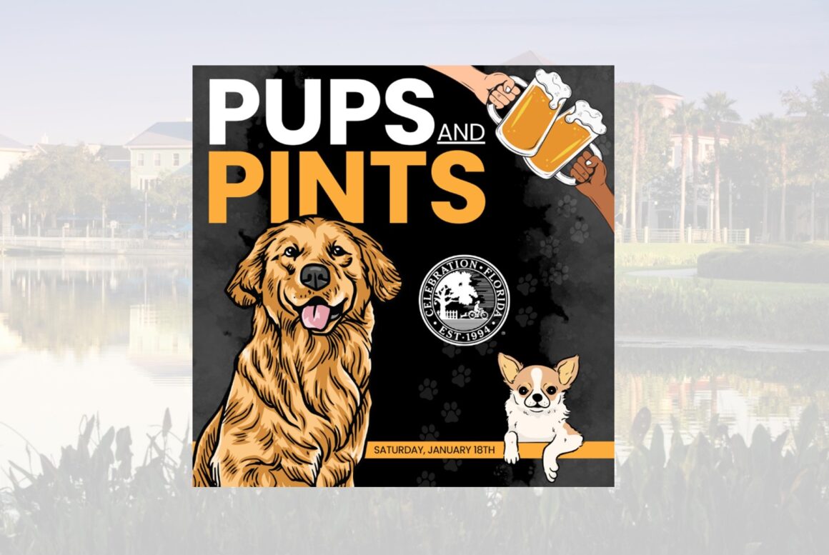 2025 Pups and Pints- Lakeside Park January 18th, 2025-Celebration, FL